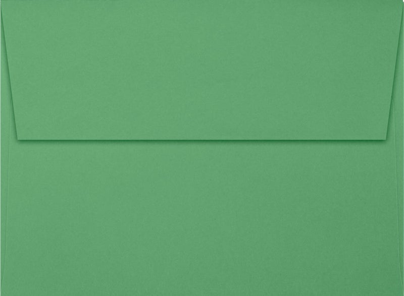 LUXPaper A7 Invitation Envelopes | Peel & Press | 5 1/4" x 7 1/4" | Holiday Green | 80lb. Text | 50 Qty - Image 2